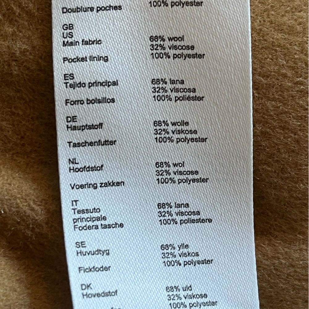 Maje Camel Color Light Coat - Picture 9 of 13